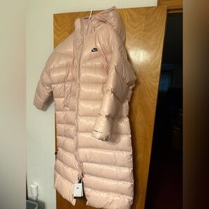 Nike Therma-Fit City Series Down Filled Parka Pink Women’s Size XL New DM4081
